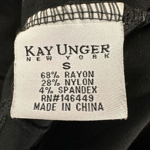 Kay Unger Black Leggings size Small - Picture 6 of 6
